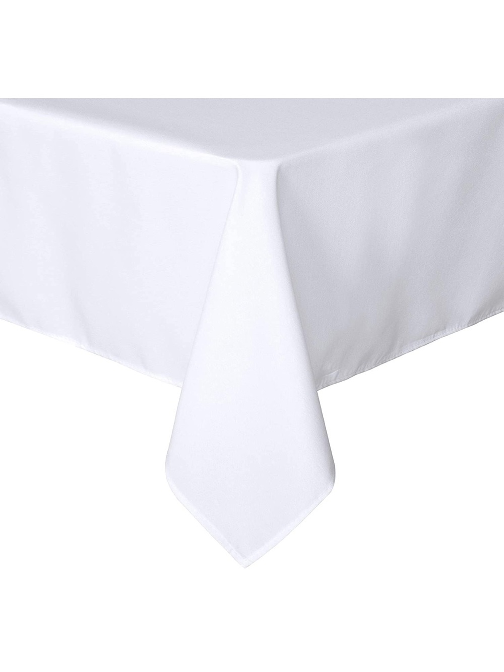 White Rectangle Tablecloth - 70” x 120” Elegant Weddings Showers - Picture 4 of 7